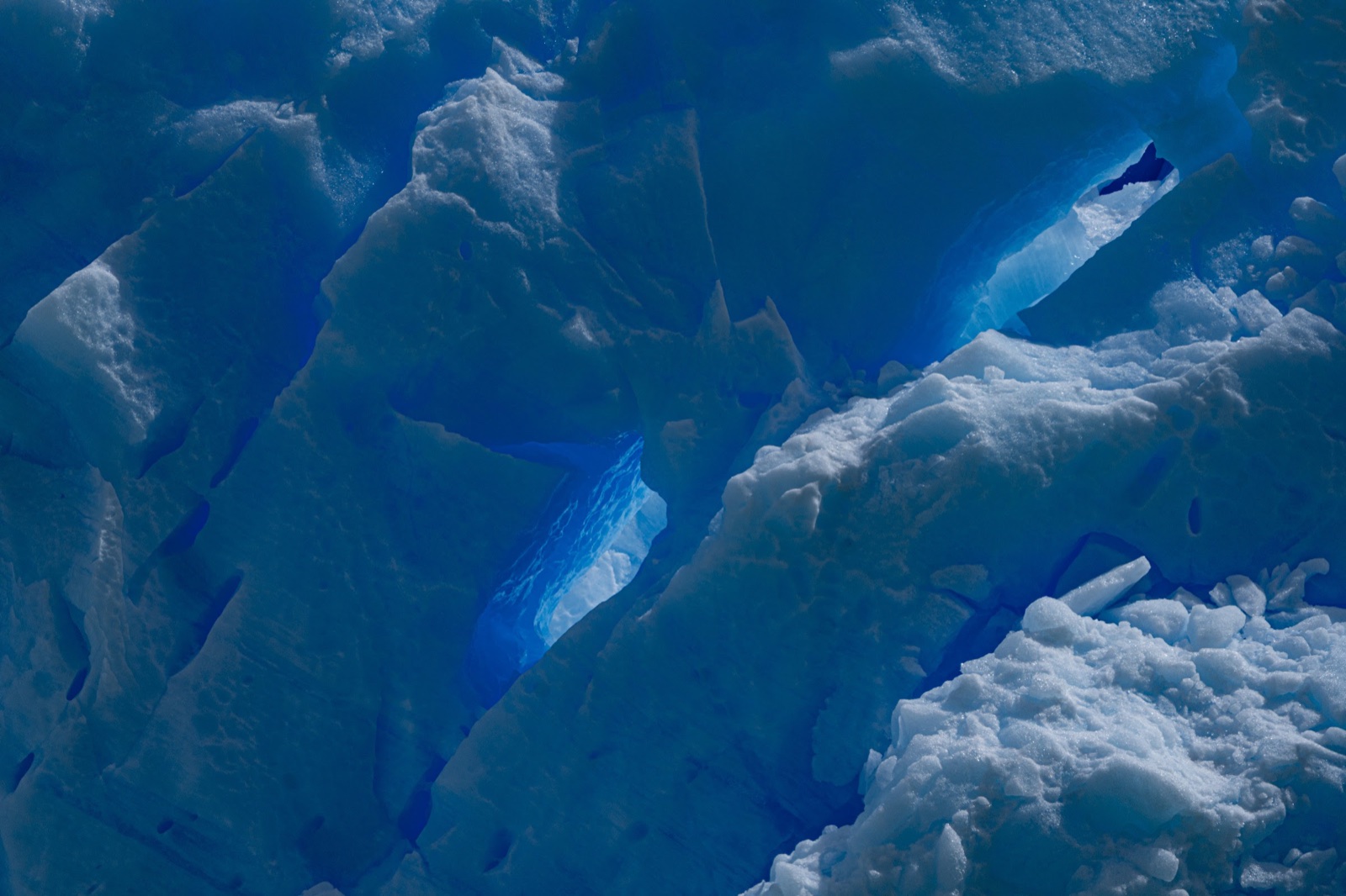 Blue ice